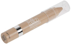 L'Oreal Paris crayon applied under eye showing natural camouflage benefit