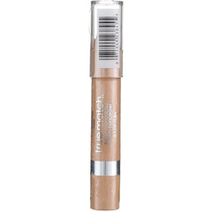 L'Oreal Paris crayon beside coin to show compact travel-friendly benefit