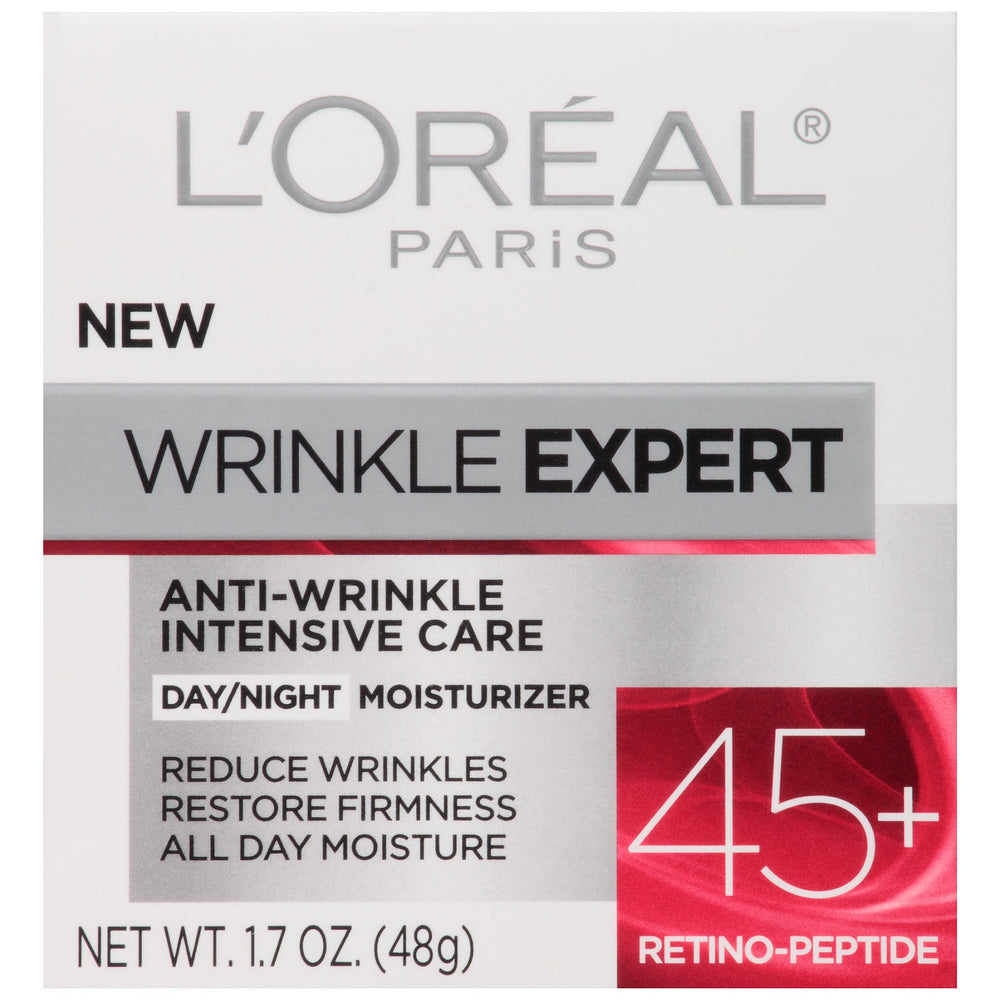 L'Oreal Paris product being applied to cheek demonstrating easy absorption and smoothing