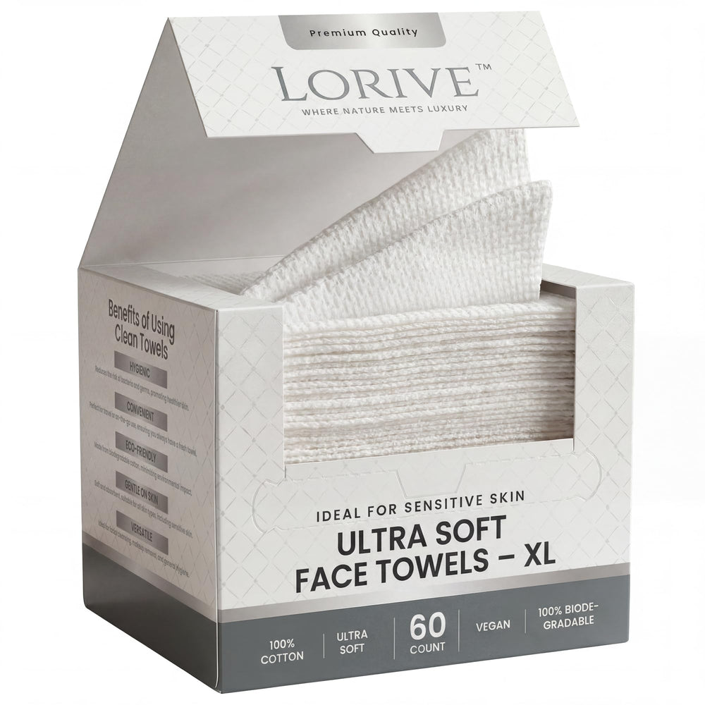 LORIVE front packaging showing 60-count convenience and cleanliness