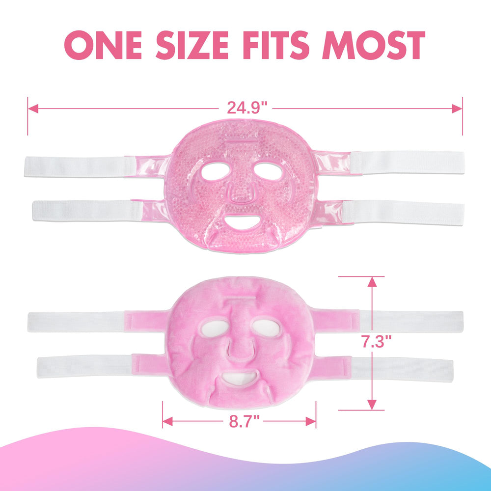 LotFancy mask staged in spa bathroom showing calming skincare use