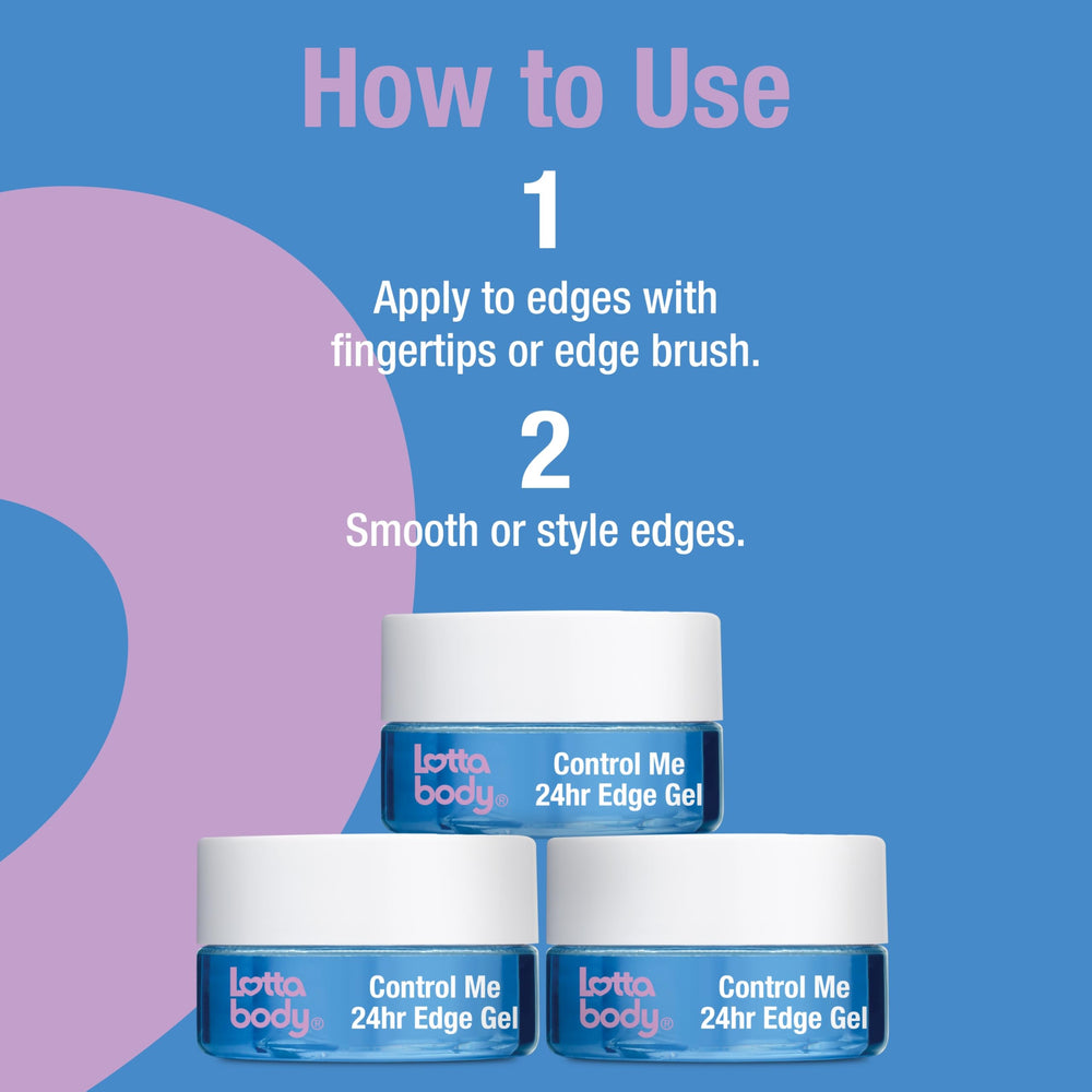 Lottabody on a vanity with styling tools showing easy daily use and quick results
