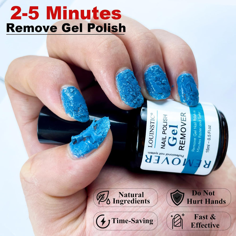 Salon table scene with LOUINSTIC in use illustrating professional-speed results