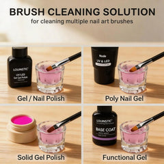 LOUINSTIC slip solution pouring closeup for smooth application control
