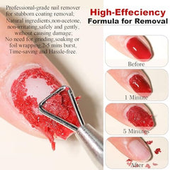 LOUINSTIC kit laid out with two tools showing an easy, mess-free removal system