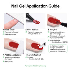 Love easy cured shiny nails closeup showing long-lasting mirror shine