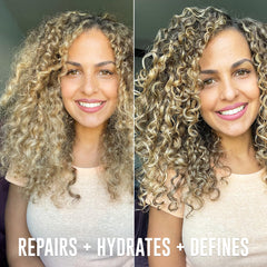 Love Ur Curls styler jar open revealing creamy formula for soft definition