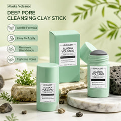 LOVEALERT close-up texture of clay stick demonstrating smooth spreadability