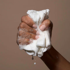 Loved01 ingredient graphic with green tea and cucumber extracts highlighting soothing benefits
