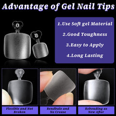LoveOurHome toe tips applied on foot demonstrating natural comfortable fit