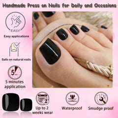LoveOurHome nail file and wooden stick included for prepping and shaping toes with precision
