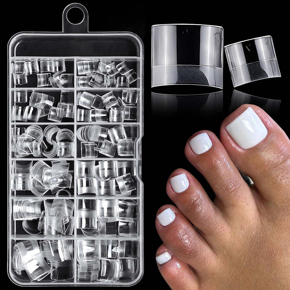 LoveOurHome front packaging showing 240-piece gel toe tips and benefits