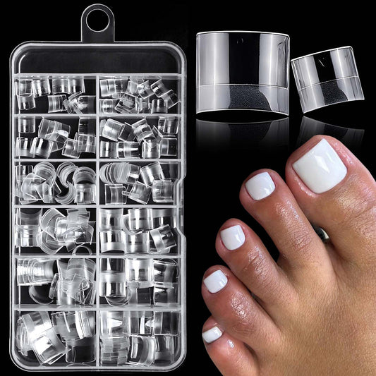 LoveOurHome front packaging showing 240-piece gel toe tips and benefits