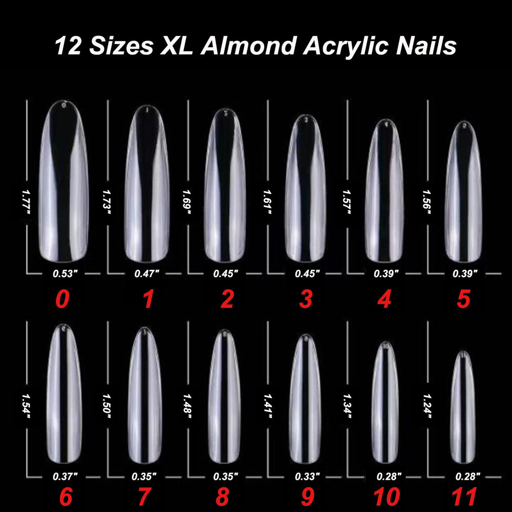 LoveOurHome nail tech applying a clear almond tip to show quick press-on application benefit