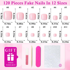 LoveOurHome close-up of light-pink nail texture highlighting glossy finish
