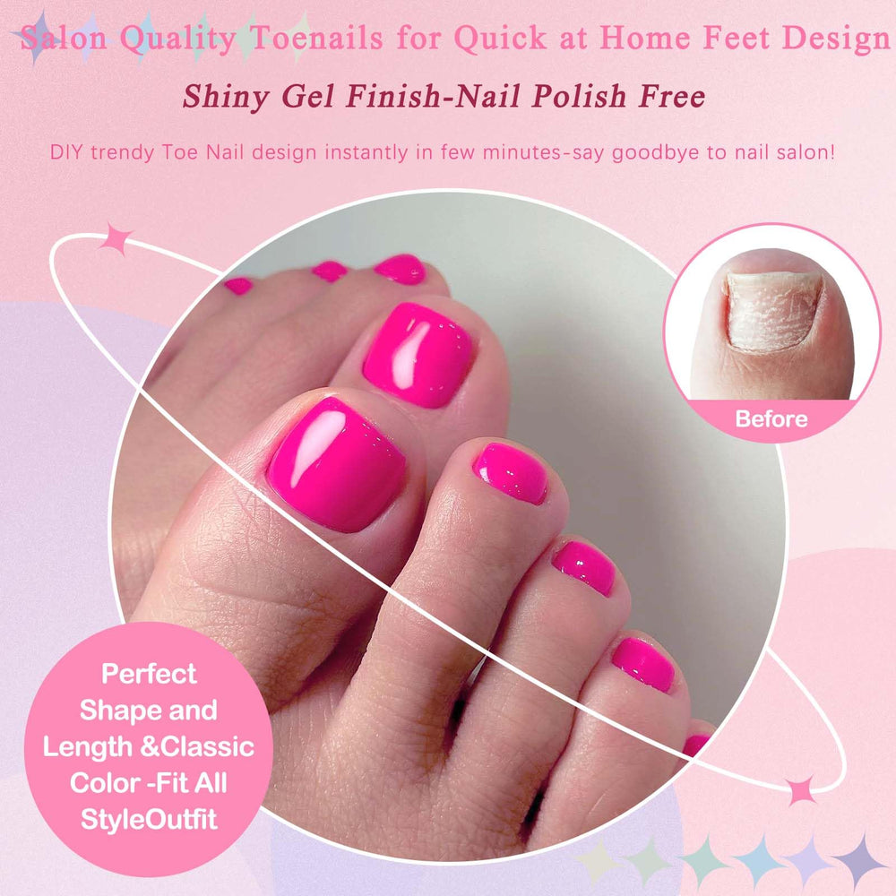LoveOurHome included nail file and wooden stick ready for prepping and shaping toes