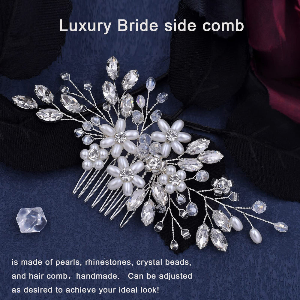 LOVFOIVER comb beside ruler shows 5 by 2.76 inch size clarity