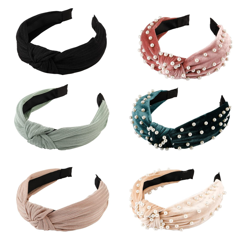 LOVNFC front packaging showing six headbands and color variety for outfit matching