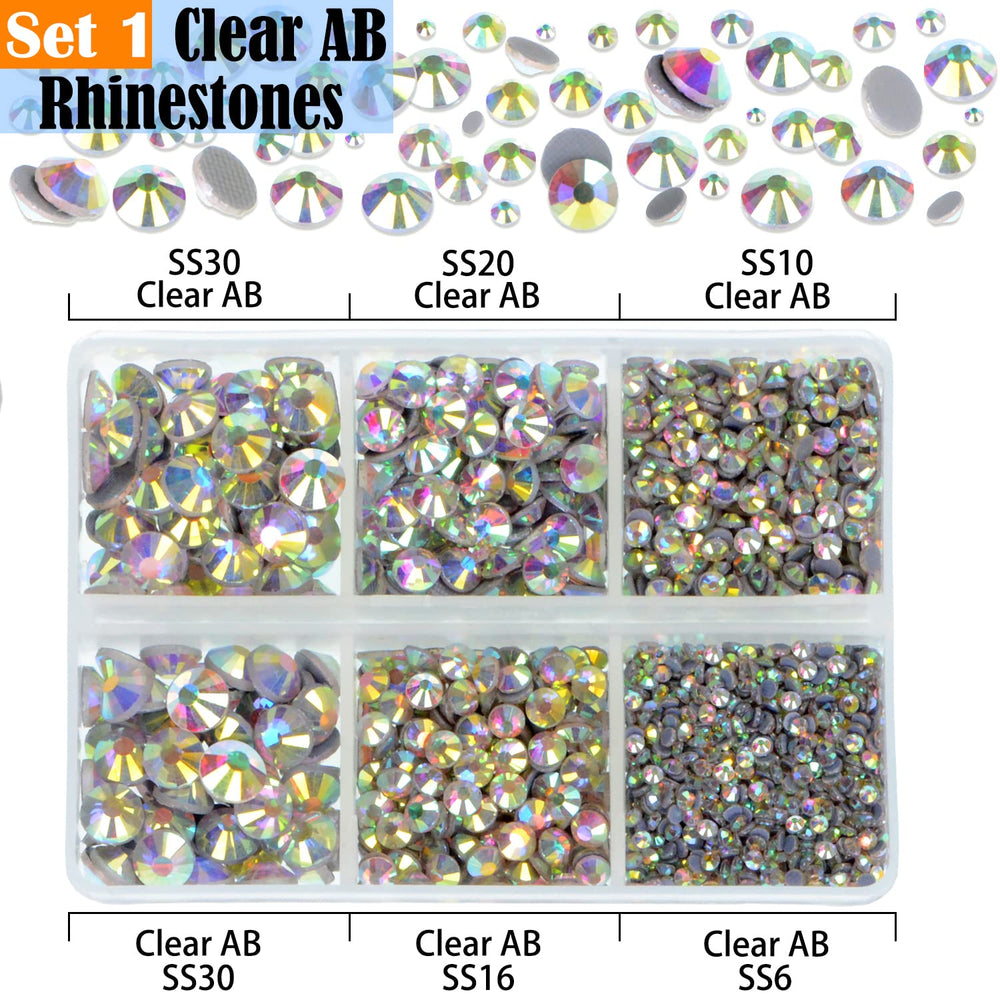 LPBeads size comparison of SS6 to SS30 showing scale options for designs