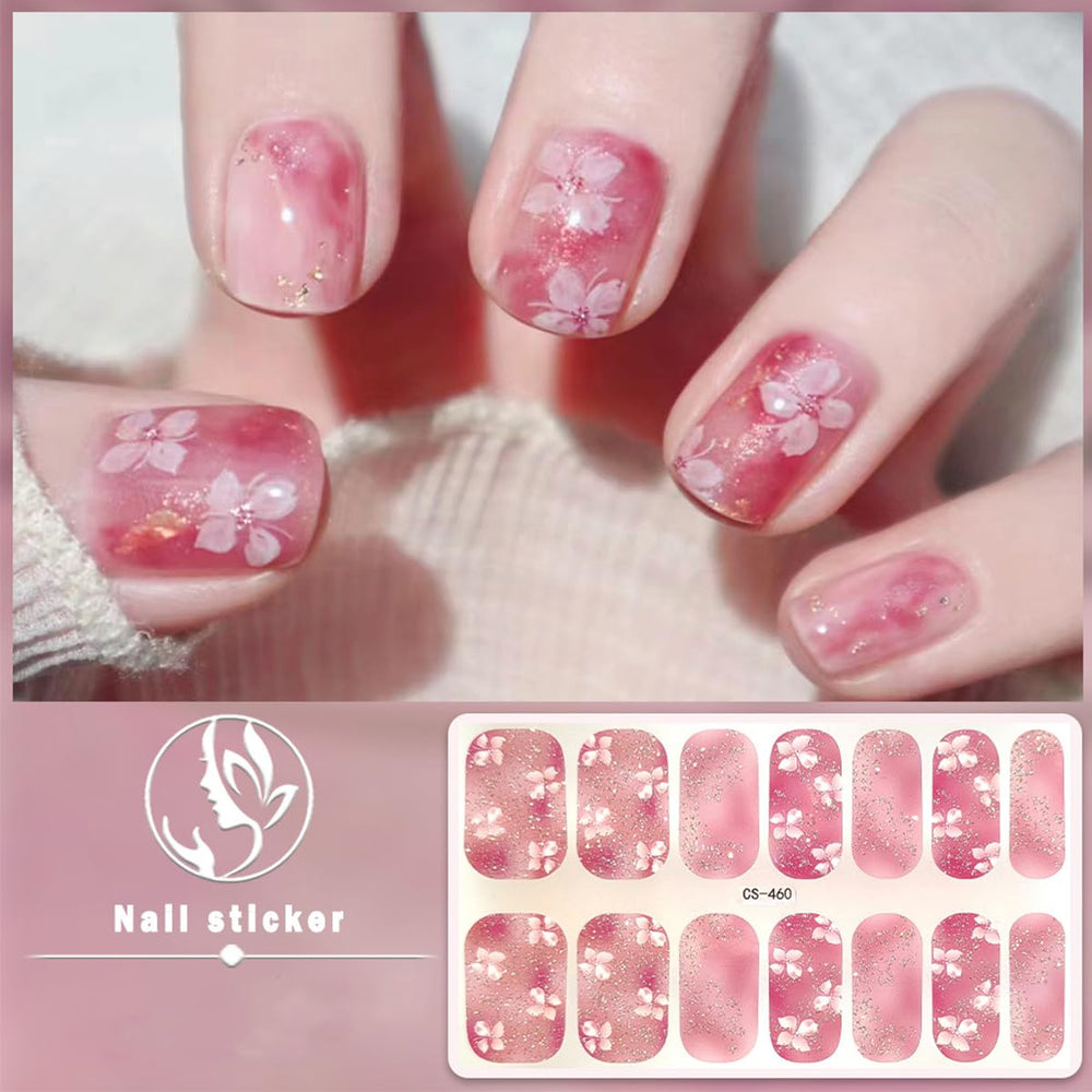LRKNNO glitter accent texture on strip showing sparkly finish benefit