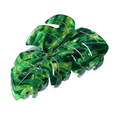 LSVOZ leaf clip front view showing green design and stylish hold
