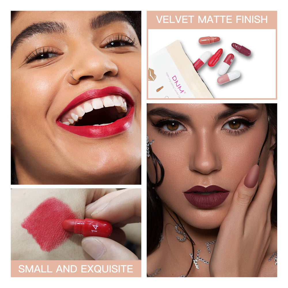LSxia applied dark red shade on lips illustrating rich color payoff and long wear