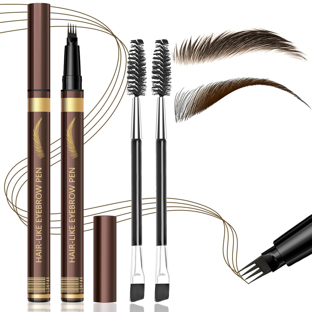LSxia front packaging showing two microblading pens and brushes, easy-to-carry convenience