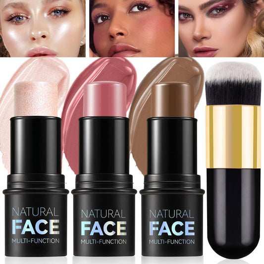 LSxia front packaging showing trio kit and included brush, convenient storage benefit