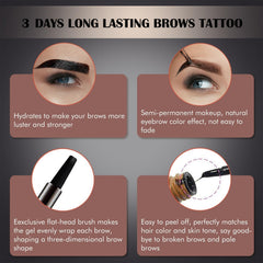 LSxia gel texture swatch in brown showing rich pigment and smooth finish