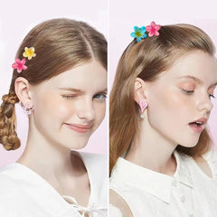 LTFCFZQ clip securing half-up hairstyle demonstrating non-slip hold benefit