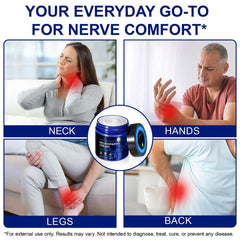 LTQXGT foot care demonstration showing targeted use and soothing support
