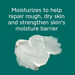 Lubriderm being applied on hands delivering non-greasy hydration benefit