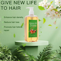 Lucift shampoo lather texture demonstrating rich foam and gentle cleansing benefit