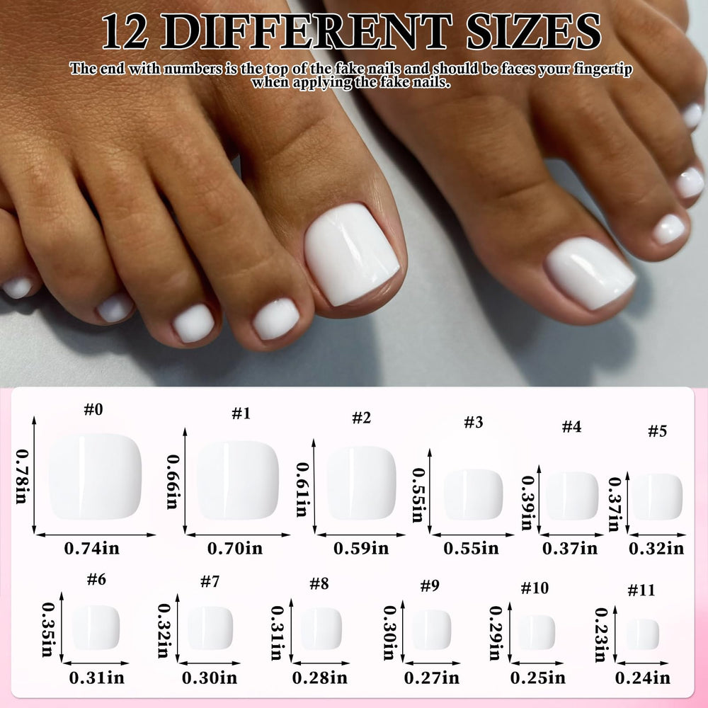 LuckForever close-up nail texture highlighting smooth white finish and durability
