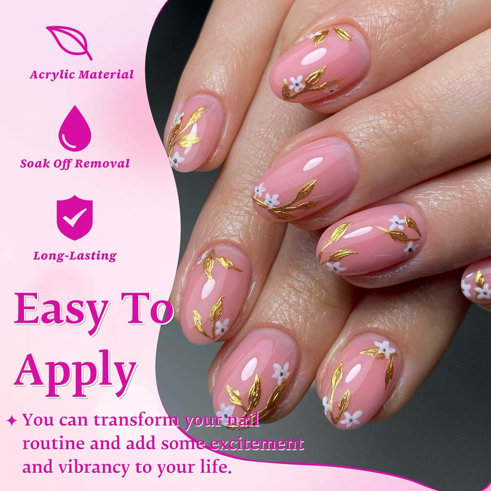 LuckForever close-up of acrylic tip texture, demonstrates durable smooth finish