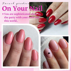 LuckForever wearer showing short oval nails in a casual setting, showcases natural look