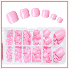 LuckForever applied on feet demonstrating natural pink look, ideal for everyday wear