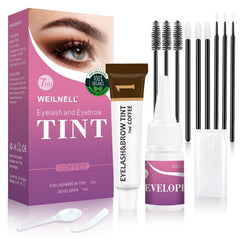 LUCKY CAT front packaging showing coffee tint kit and benefits