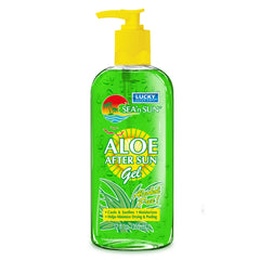 Lucky Super Soft front packaging showing 12 oz bottle and calming aloe benefits