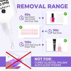 Luckyfairy used with nail oil showing moisturized nail benefit