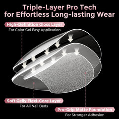 Luckyfairy thin back end with shallow curve for comfortable natural wearing feel