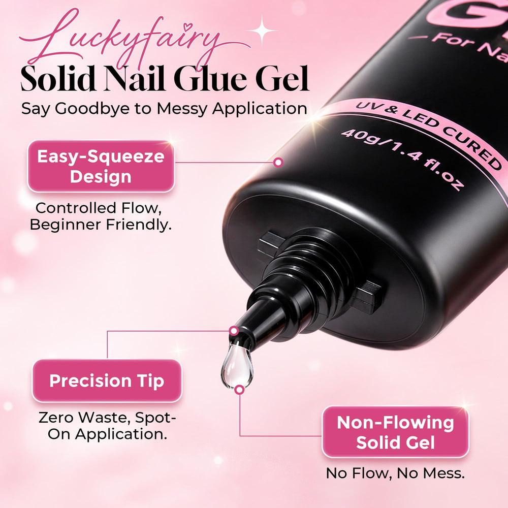 Luckyfairy cap and precision nozzle close-up for controlled dispensing