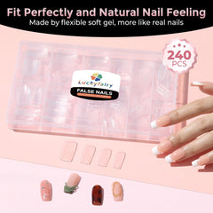 luckyfairy flexible gelly tip being bent to show break-resistant flexibility and long wear