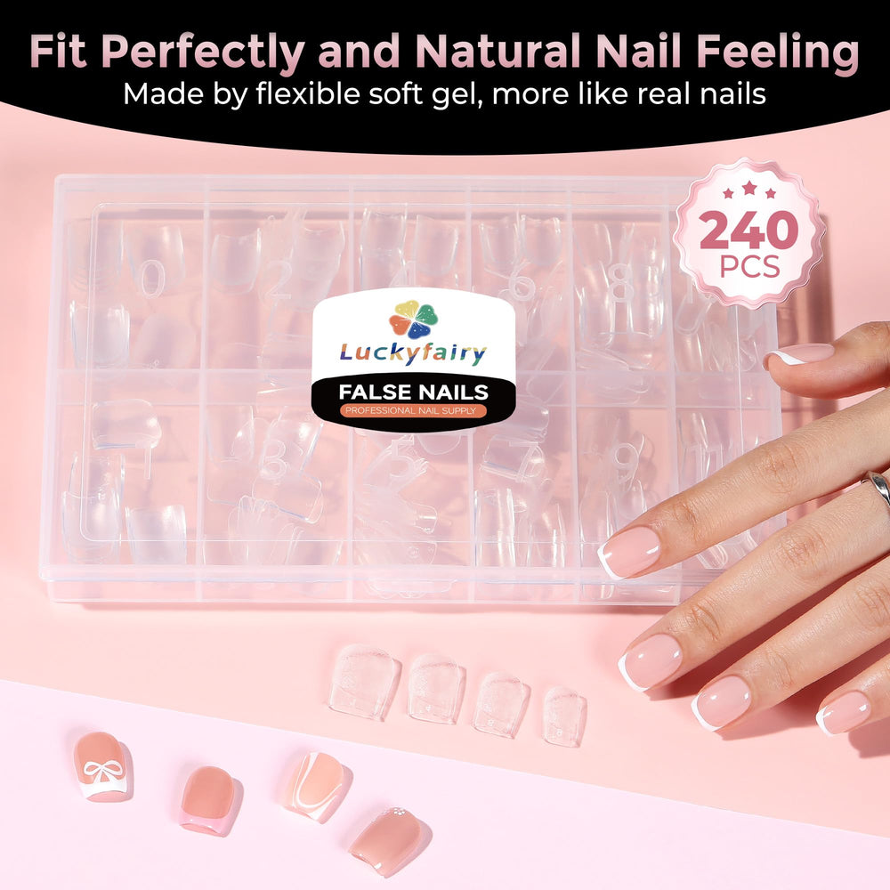 Luckyfairy flexible bend demo showing soft gel resilience benefit