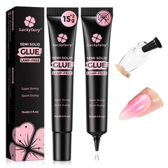 Luckyfairy front packaging showing twin 15g tubes and benefits