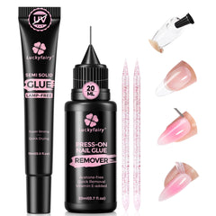 Luckyfairy front packaging showing complete 4PCS kit and benefits