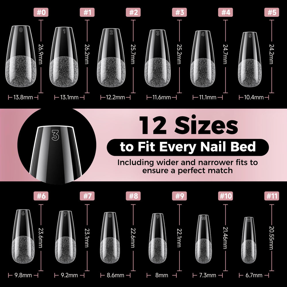 luckyfairy DIY manicure station with tips showing salon-quality results