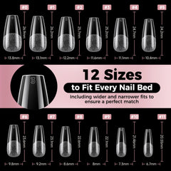 luckyfairy DIY manicure station with tips showing salon-quality results