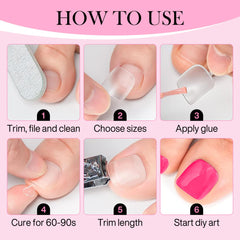Luckyfairy toenails worn with sandals showing natural look and comfort