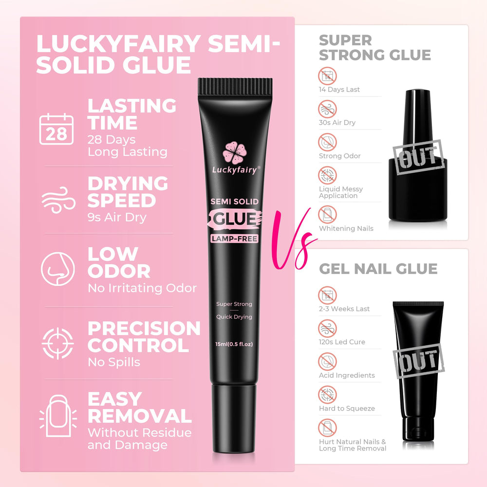 Luckyfairy controlled valve dispensing glue for mess-free results